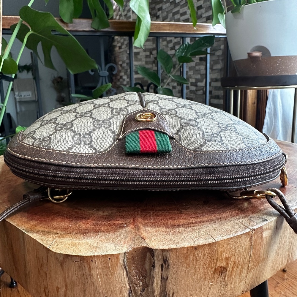 Vintage Gucci GG Supreme Ophidia Mini Crossbody Bag Certificate of Authenticity - Picture 6 of 16